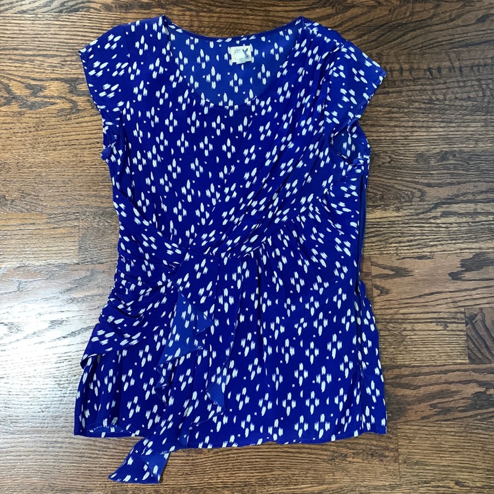 Anthropologie sz 4 silk top